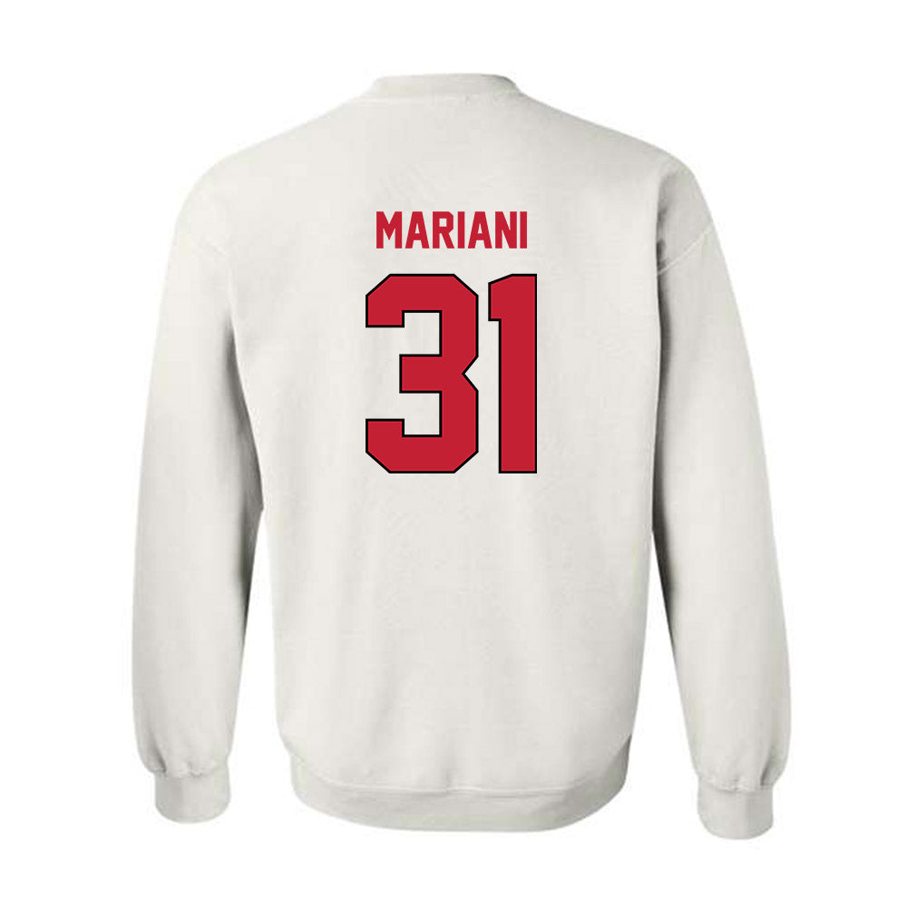 St. Johns - NCAA Women's Soccer : Maddie Mariani - Replica Shersey Crewneck Sweatshirt-1