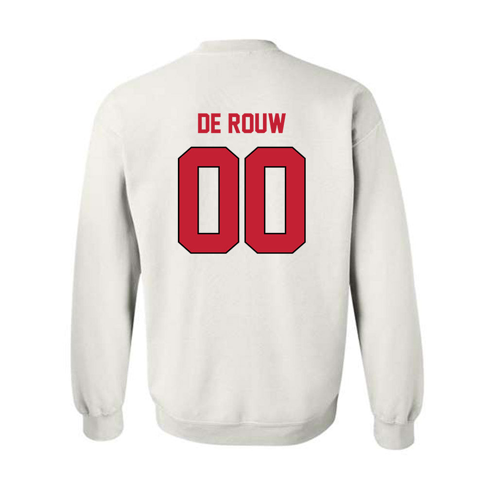St. Johns - NCAA Women's Soccer : Iris de Rouw - Replica Shersey Crewneck Sweatshirt-1