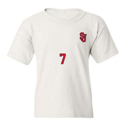 St. Johns - NCAA Women's Soccer : Molly McGlame - Youth T-Shirt Replica Shersey