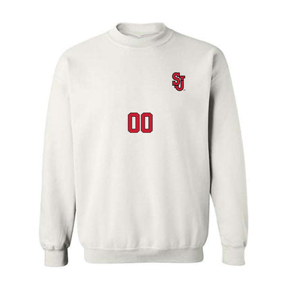 St. Johns - NCAA Women's Soccer : Iris de Rouw - Replica Shersey Crewneck Sweatshirt-0