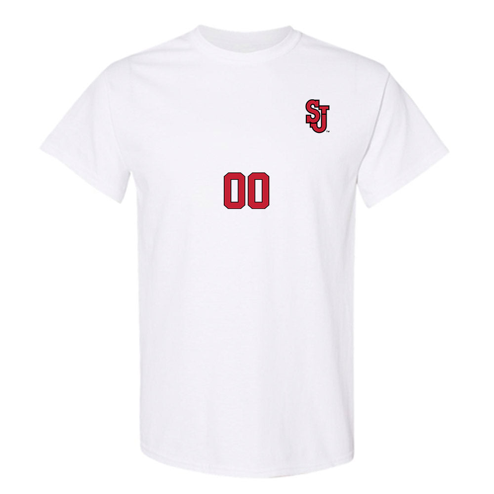 St. Johns - NCAA Women's Soccer : Iris de Rouw - Replica Shersey T-Shirt-0