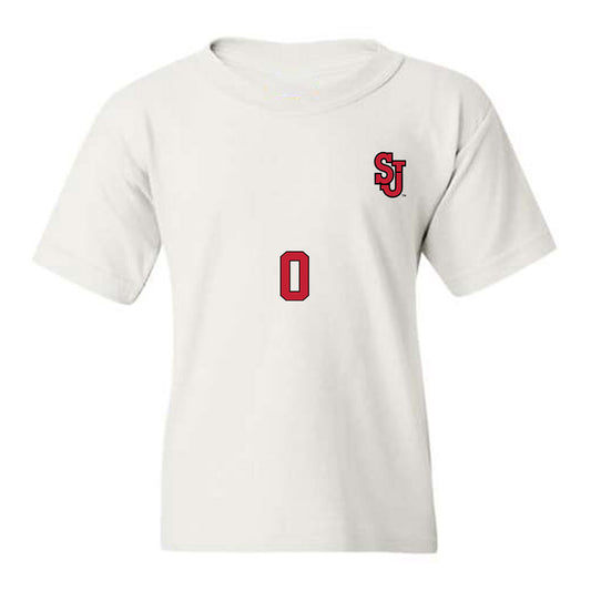 St. Johns - NCAA Women's Soccer : Kayla Bower - Youth T-Shirt Replica Shersey
