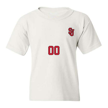 St. Johns - NCAA Women's Soccer : Iris de Rouw - Replica Shersey Youth T-Shirt-0