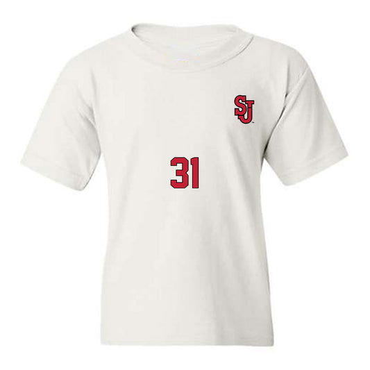 St. Johns - NCAA Women's Soccer : Maddie Mariani - Replica Shersey Youth T-Shirt-0
