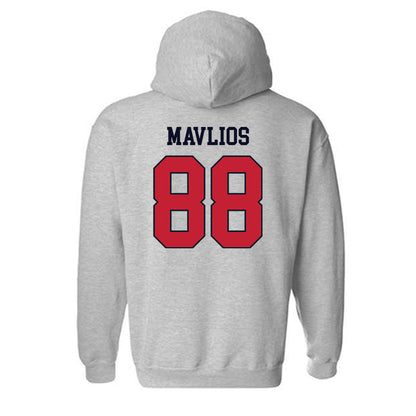 St. Johns - NCAA Men's Lacrosse : John Mavlios - Classic Shersey Hooded Sweatshirt-1