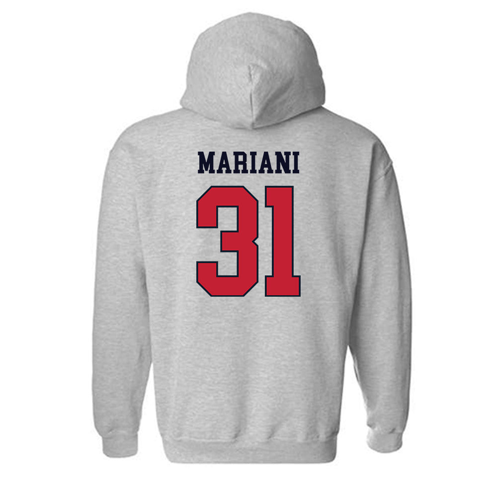 St. Johns - NCAA Women's Soccer : Maddie Mariani - Classic Shersey Hooded Sweatshirt-1