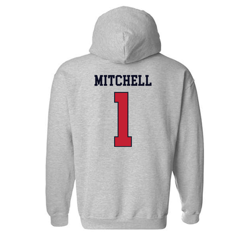 St. Johns - NCAA Men's Basketball : Dillon Mitchell - Classic Shersey Hooded Sweatshirt-1