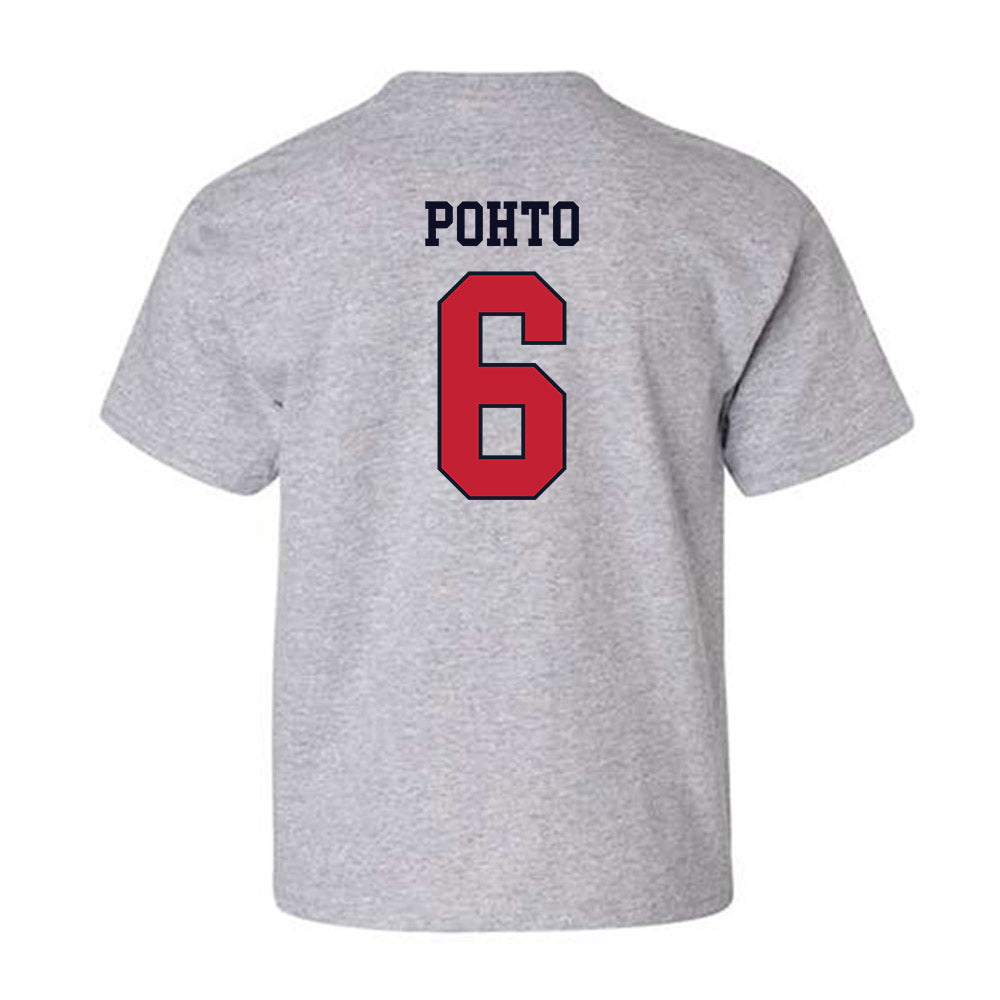 St. Johns - NCAA Men's Basketball : Casper Pohto - Classic Shersey Youth T-Shirt-1