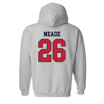 St. Johns - NCAA Men's Lacrosse : Tyson Meade - Classic Shersey Hooded Sweatshirt-1