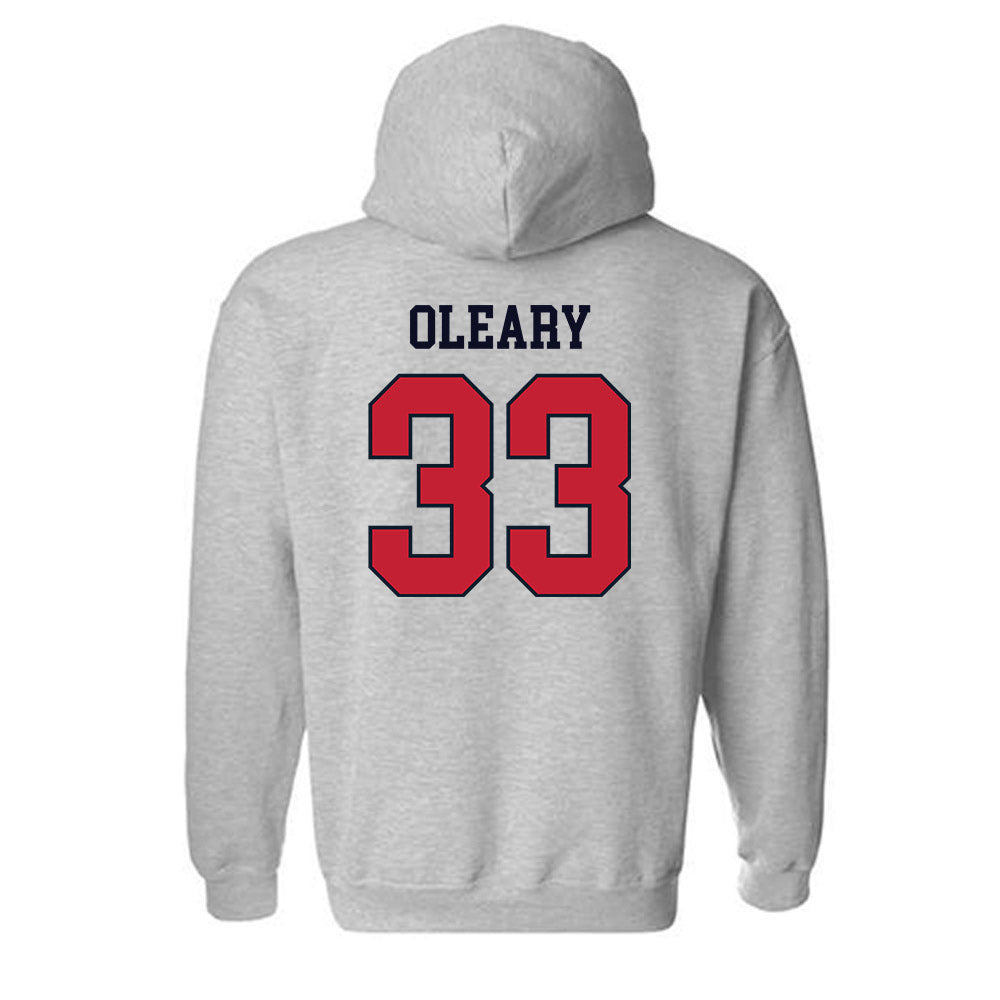 St. Johns - NCAA Baseball : Liam Oleary - Classic Shersey Hooded Sweatshirt-1