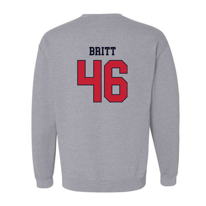 St. Johns - NCAA Baseball : Sean Britt - Classic Shersey Crewneck Sweatshirt-1