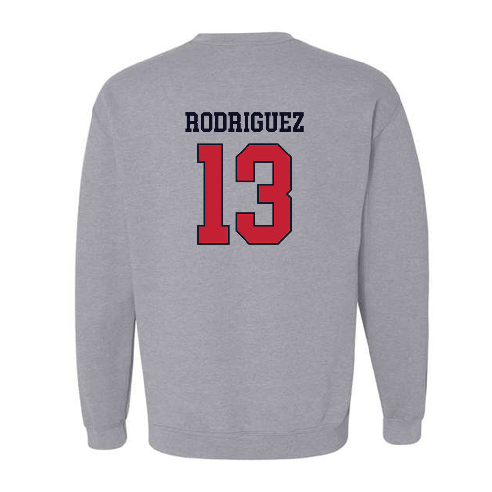 St. Johns - NCAA Baseball : David Rodriguez - Classic Shersey Crewneck Sweatshirt-1