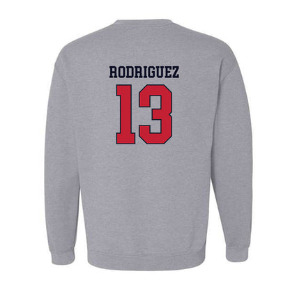 St. Johns - NCAA Baseball : David Rodriguez - Classic Shersey Crewneck Sweatshirt-1