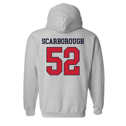 St. Johns - NCAA Men's Lacrosse : Patrick Scarborough - Classic Shersey Hooded Sweatshirt-1