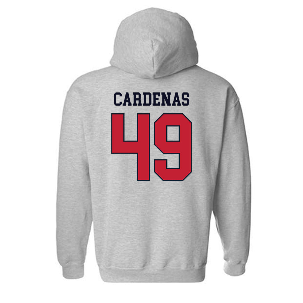 St. Johns - NCAA Men's Lacrosse : Jayson Cardenas - Classic Shersey Hooded Sweatshirt-1