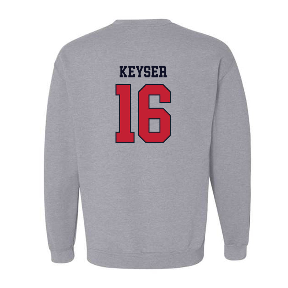 St. Johns - NCAA Men's Lacrosse : Maclin Keyser - Classic Shersey Crewneck Sweatshirt-1