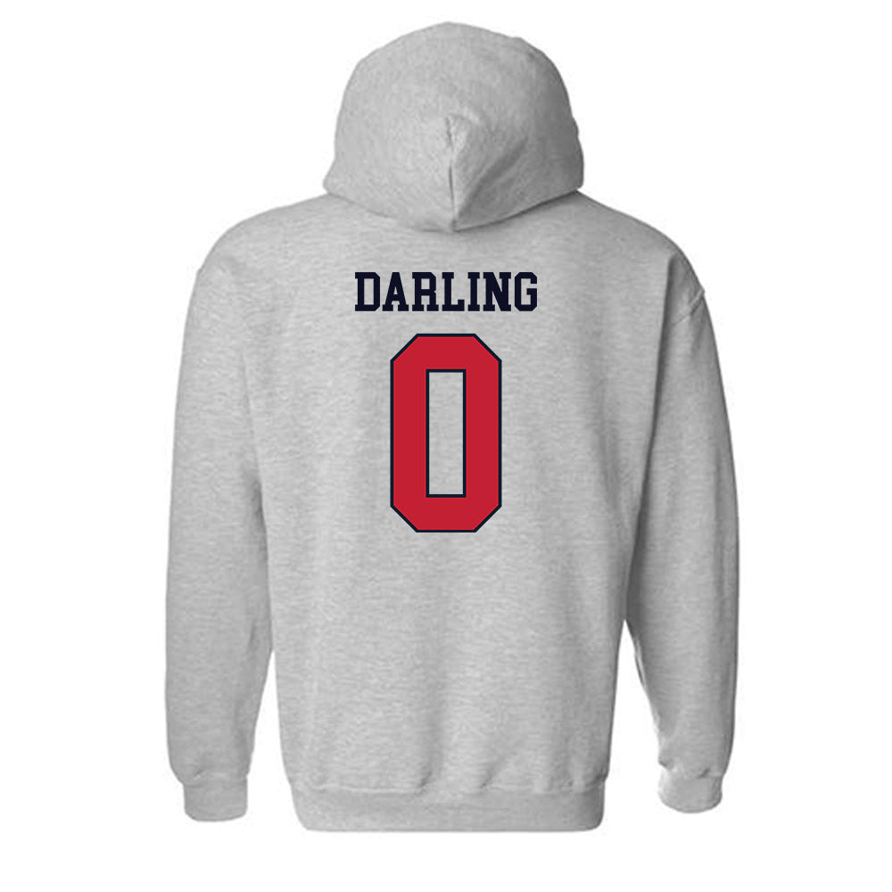 St. Johns - NCAA Men's Basketball : Dylan Darling - Classic Shersey Hooded Sweatshirt-1