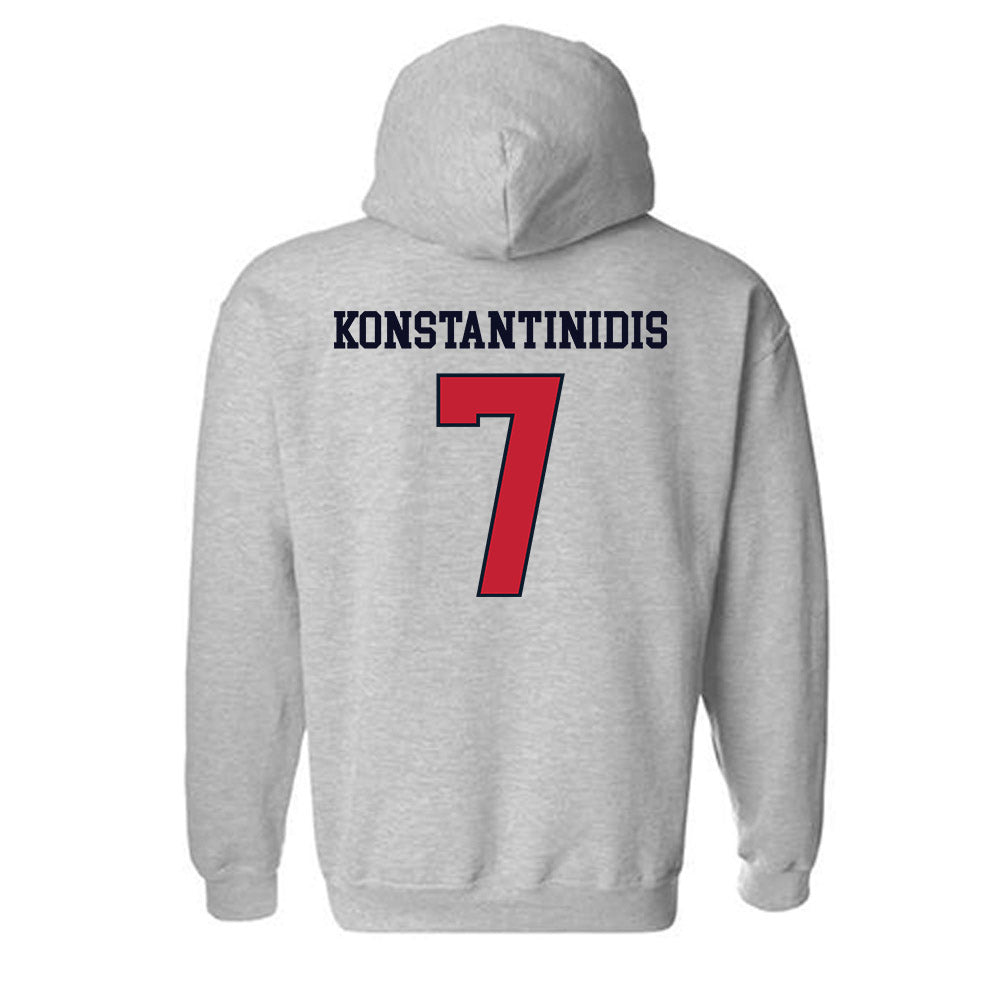 St. Johns - NCAA Men's Basketball : Fotis Konstantinidis - Classic Shersey Hooded Sweatshirt-1