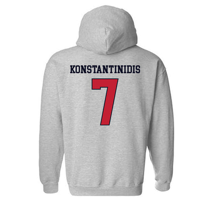 St. Johns - NCAA Men's Basketball : Fotis Konstantinidis - Classic Shersey Hooded Sweatshirt-1