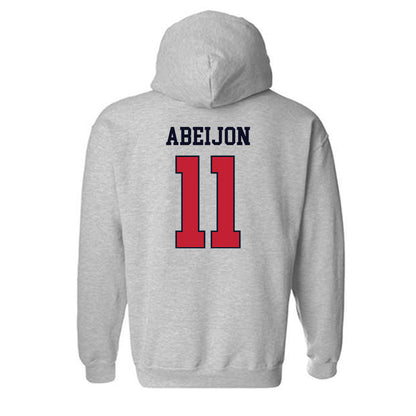 St. Johns - NCAA Men's Soccer : Xavi Abeijon - Classic Shersey Hooded Sweatshirt-1