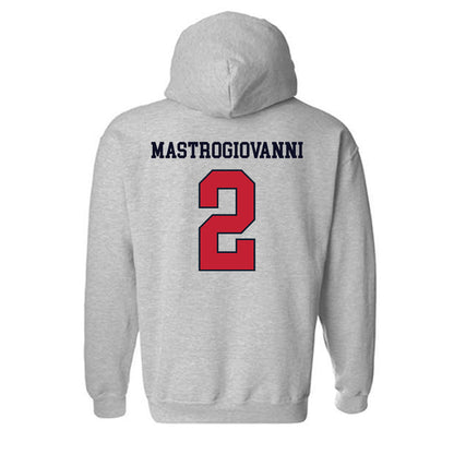 St. Johns - NCAA Men's Lacrosse : Luke Mastrogiovanni - Classic Shersey Hooded Sweatshirt-1