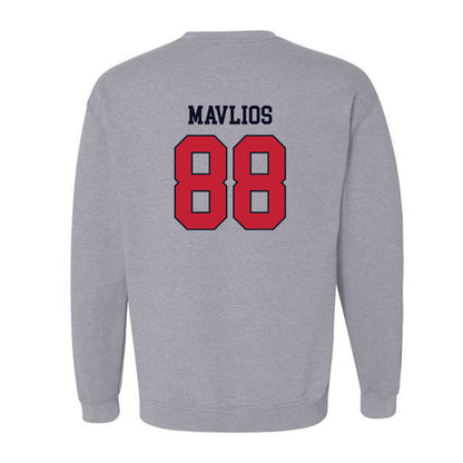 St. Johns - NCAA Men's Lacrosse : John Mavlios - Classic Shersey Crewneck Sweatshirt-1