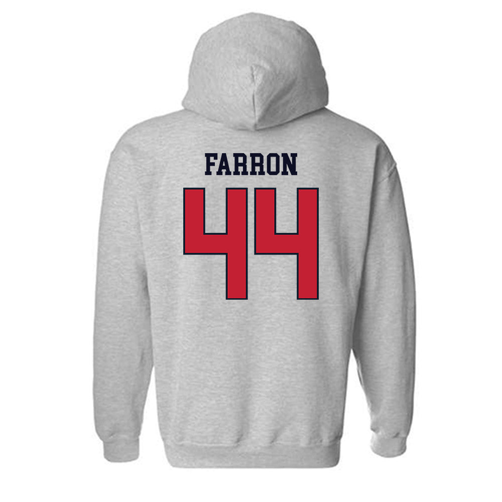 St. Johns - NCAA Men's Lacrosse : Ryan Farron - Classic Shersey Hooded Sweatshirt-1