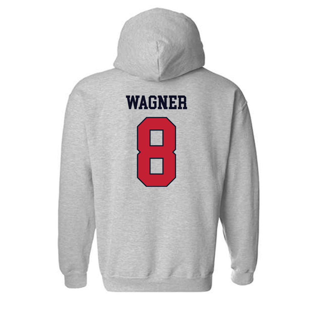 St. Johns - NCAA Women's Basketball : Shaulana Wagner - Classic Shersey Hooded Sweatshirt-1