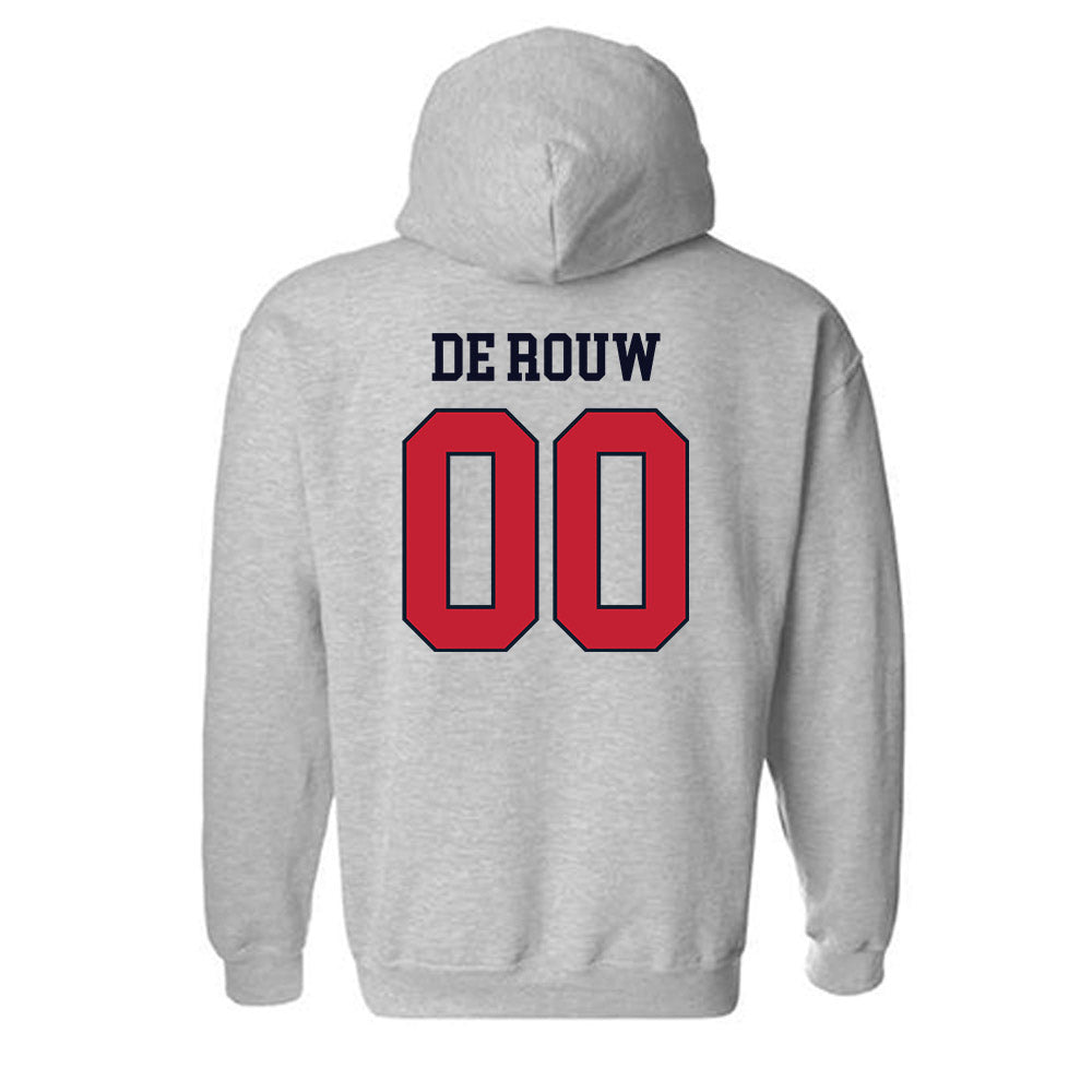 St. Johns - NCAA Women's Soccer : Iris de Rouw - Classic Shersey Hooded Sweatshirt-1