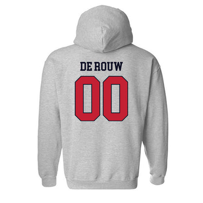 St. Johns - NCAA Women's Soccer : Iris de Rouw - Classic Shersey Hooded Sweatshirt-1