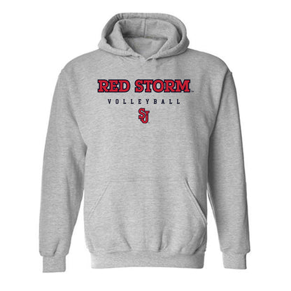 St. Johns - NCAA Women's Volleyball : Shiloh Clayton - Classic Shersey Hooded Sweatshirt-0
