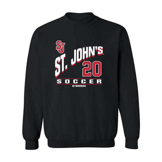 St. Johns - NCAA Women's Soccer : Aly O'Brien - Classic Fashion Shersey Crewneck Sweatshirt