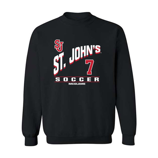 St. Johns - NCAA Women's Soccer : Molly McGlame - Crewneck Sweatshirt Classic Fashion Shersey