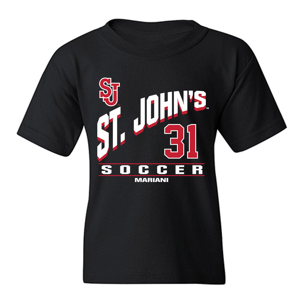 St. Johns - NCAA Women's Soccer : Maddie Mariani - Classic Fashion Shersey Youth T-Shirt-0