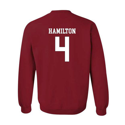 Troy - NCAA Women's Soccer : Imani Hamilton - Generic Shersey Crewneck Sweatshirt-1