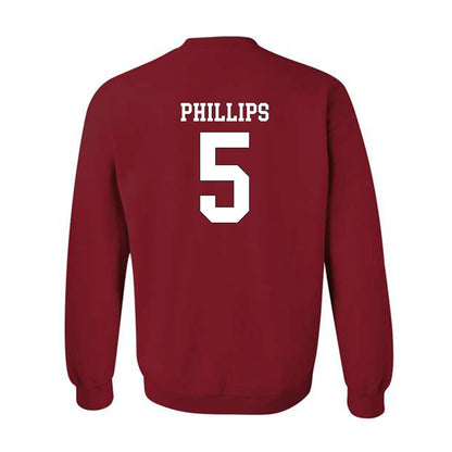 Troy - NCAA Women's Soccer : Hailey Phillips - Generic Shersey Crewneck Sweatshirt-1