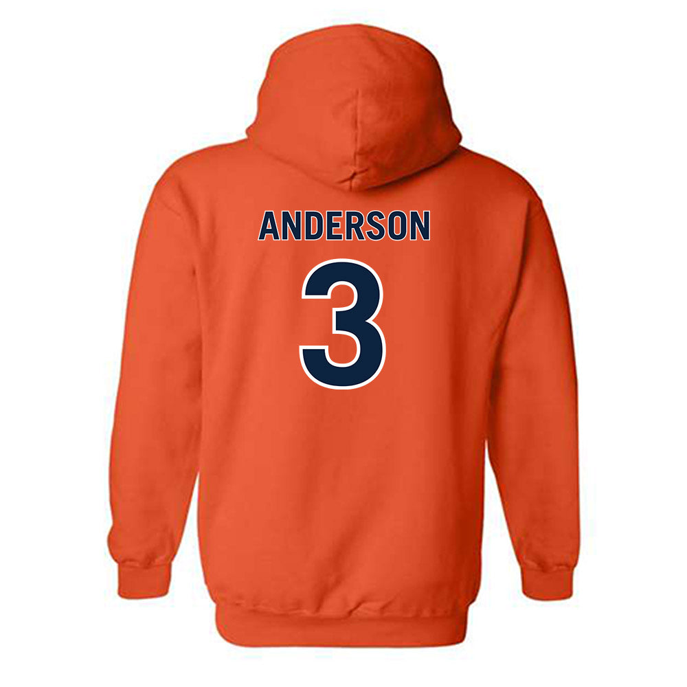 Auburn - NCAA Women's Volleyball : Akasha Anderson - Hooded Sweatshirt
