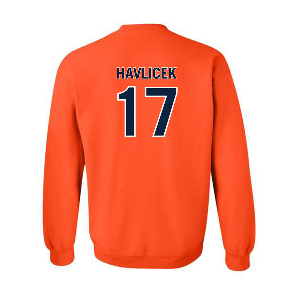 Auburn - NCAA Women's Volleyball : Grace Havlicek - Replica Shersey Crewneck Sweatshirt-1