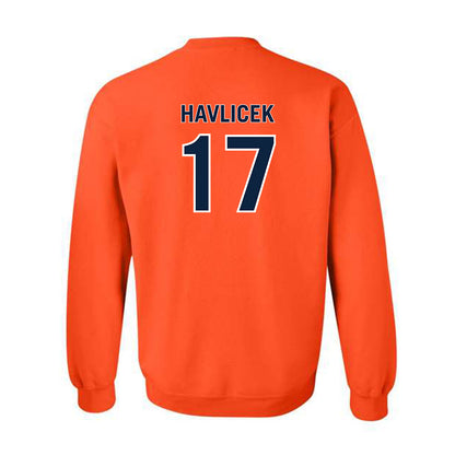 Auburn - NCAA Women's Volleyball : Grace Havlicek - Replica Shersey Crewneck Sweatshirt-1