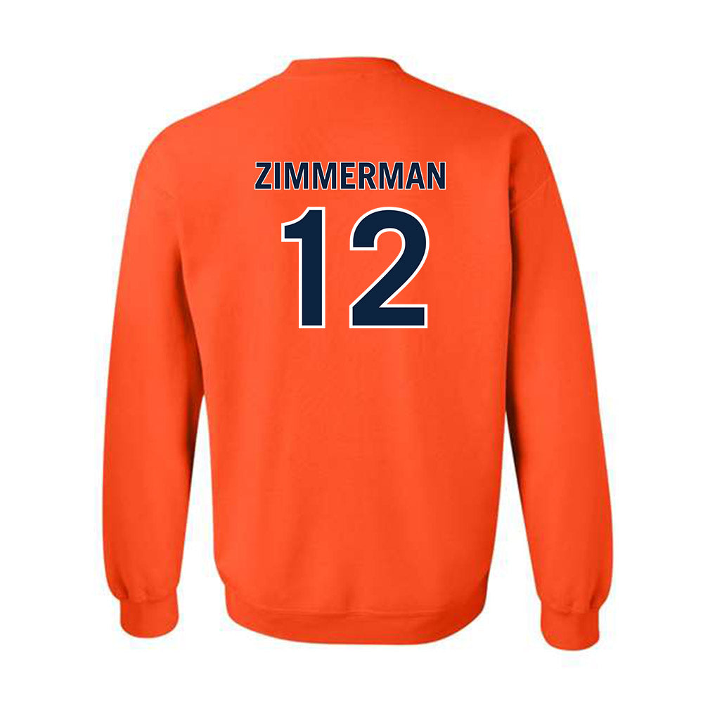 Auburn - NCAA Women's Volleyball : Bel Zimmerman - Replica Shersey Crewneck Sweatshirt