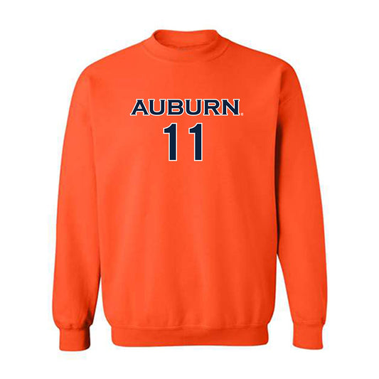 Auburn - NCAA Women's Volleyball : Kate Mansfield - Replica Shersey Crewneck Sweatshirt-0