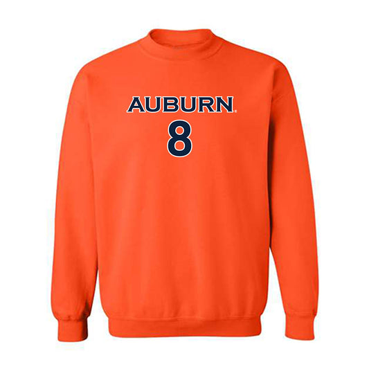 Auburn - NCAA Women's Volleyball : Eden Bower - Replica Shersey Crewneck Sweatshirt-0