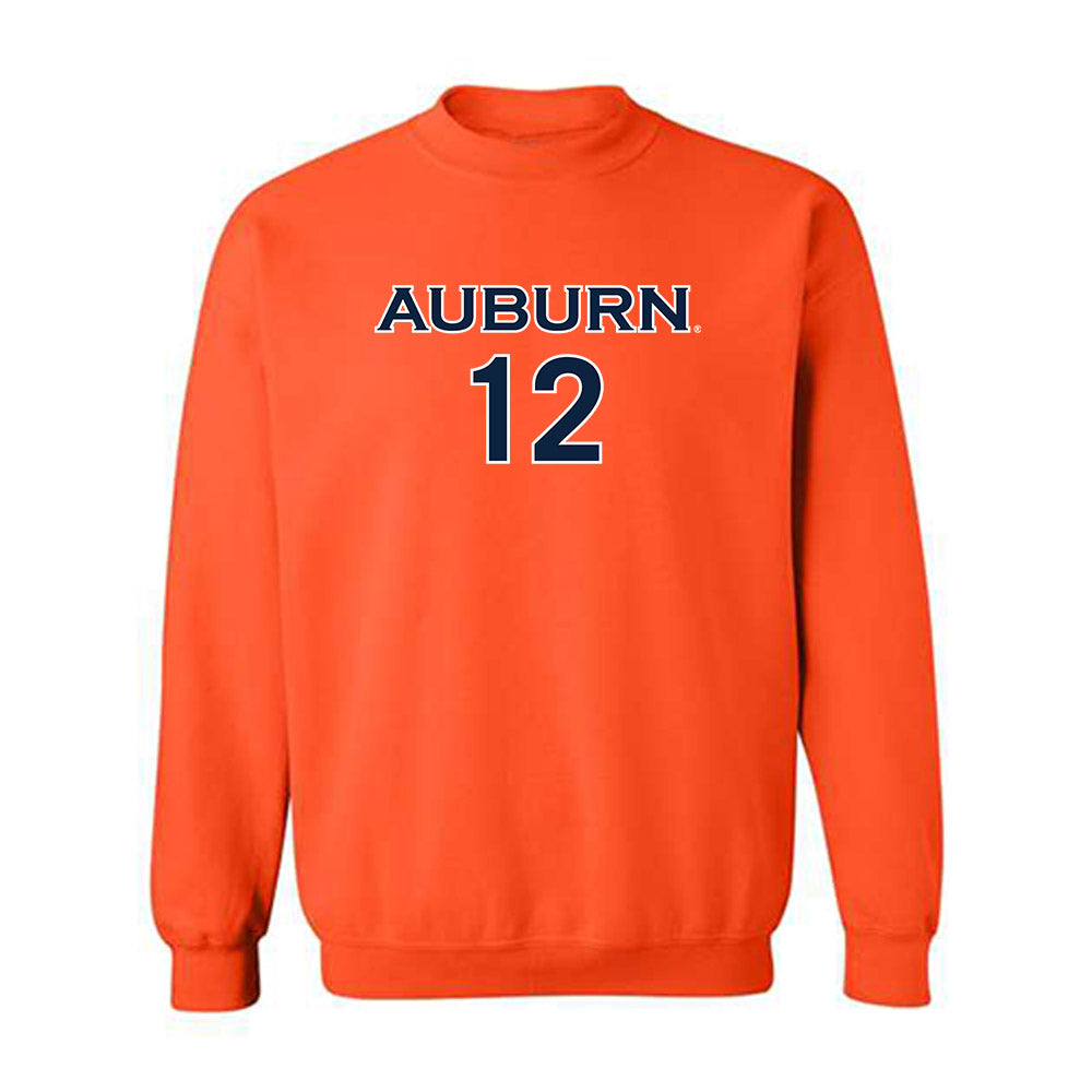 Auburn - NCAA Women's Volleyball : Bel Zimmerman - Replica Shersey Crewneck Sweatshirt