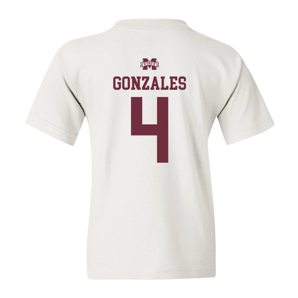 Mississippi State - NCAA Women's Volleyball : Zoe Gonzales - Replica Shersey Youth T-Shirt-1