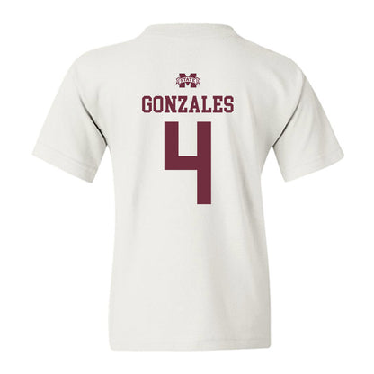 Mississippi State - NCAA Women's Volleyball : Zoe Gonzales - Replica Shersey Youth T-Shirt-1