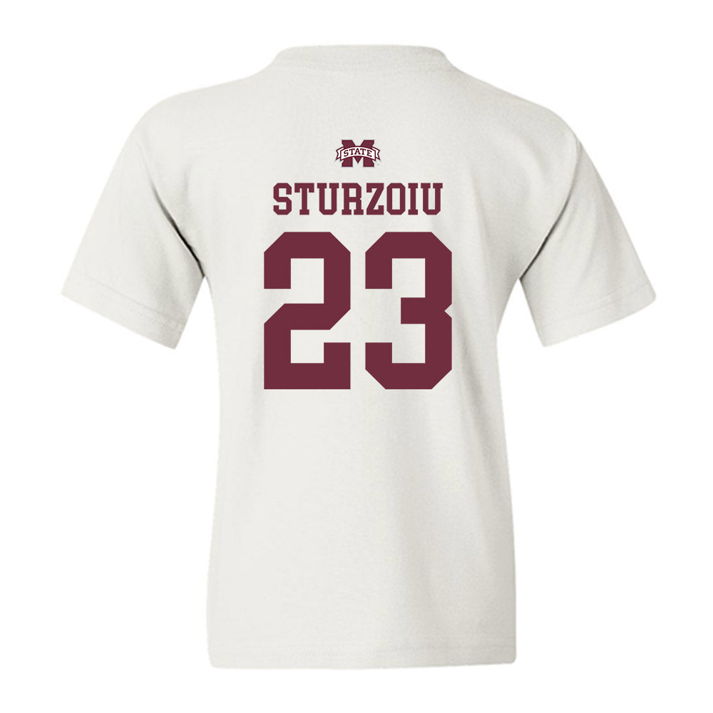 Mississippi State - NCAA Women's Volleyball : Ashley Sturzoiu - Replica Shersey Youth T-Shirt-1
