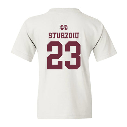 Mississippi State - NCAA Women's Volleyball : Ashley Sturzoiu - Replica Shersey Youth T-Shirt-1