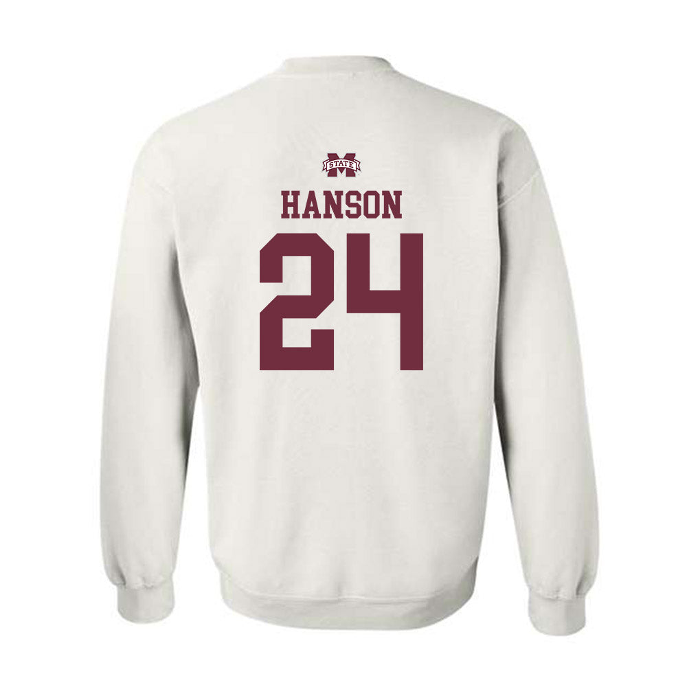 Mississippi State - NCAA Women's Volleyball : Cayley Hanson - Replica Shersey Crewneck Sweatshirt-1