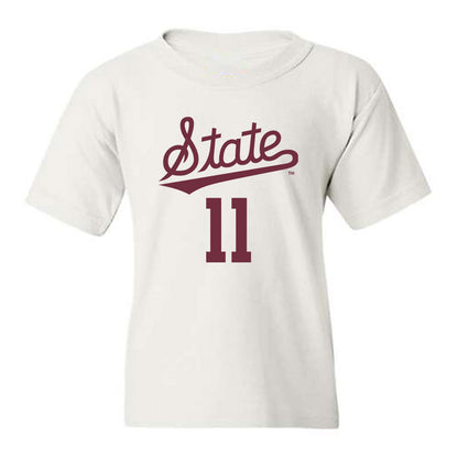 Mississippi State - NCAA Women's Volleyball : Kenna Dressel - Replica Shersey Youth T-Shirt-0