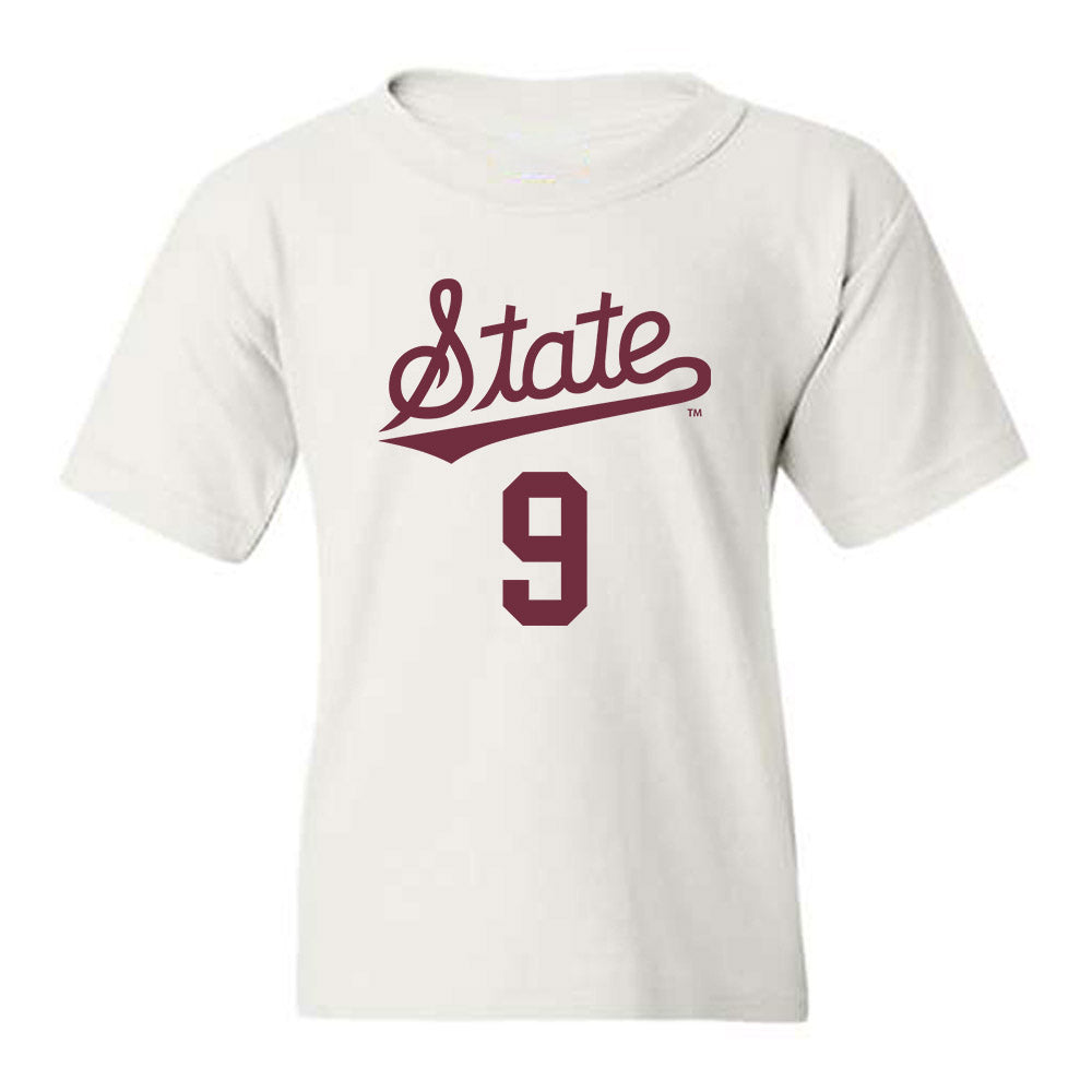 Mississippi State - NCAA Women's Volleyball : Bre Perrin - Replica Shersey Youth T-Shirt-0